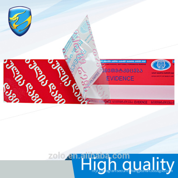 Customized Security Packing Label With Good After-sale Service